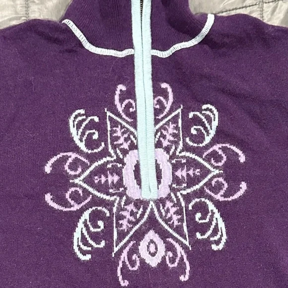 Cabela’s half zip ski sweater - Picture 2 of 3